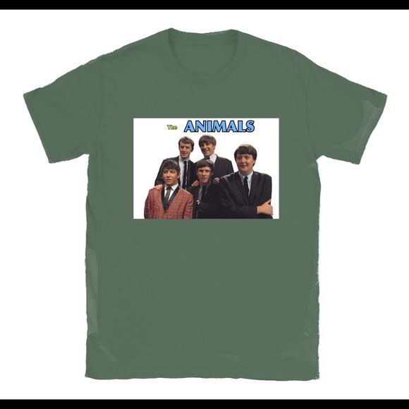 The Animals cotton unisex crew style graphic tee shirt - Picture 5 of 11